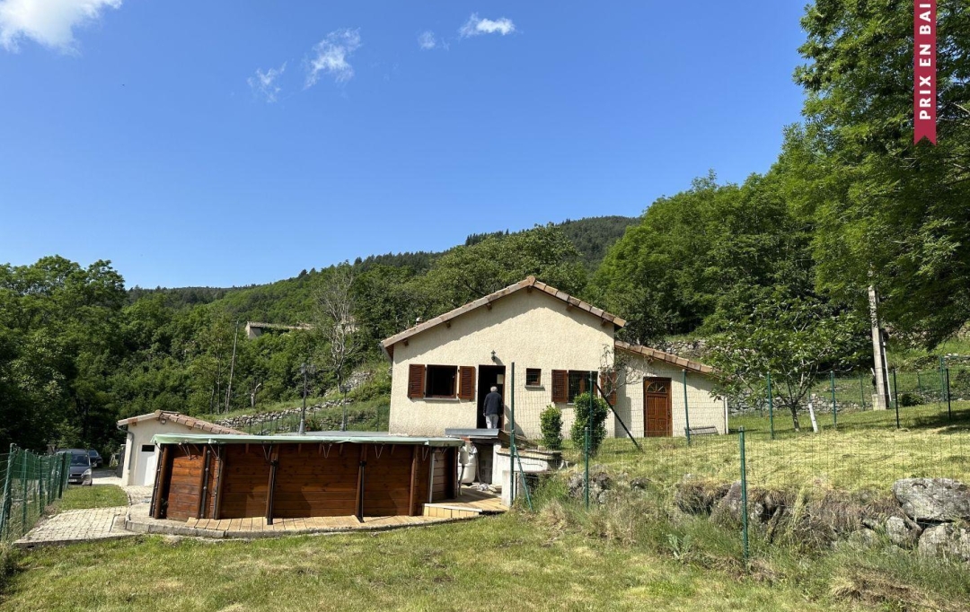 Annonces AUBENAS : Maison / Villa | LABASTIDE-SUR-BESORGUES (07600) | 90 m2 | 189 000 € 
